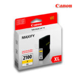 Tinta Canon PGI-2100XL Yellow 19.3ML Para MB5310, IB4010 (1,000 Pag)