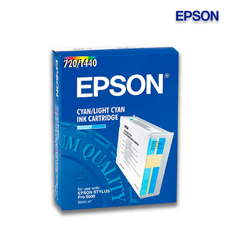 S020147.jpg Tinta Epson S020147 Cyan Light Stylus 5000 (3,000 Pag) - Imagen 1