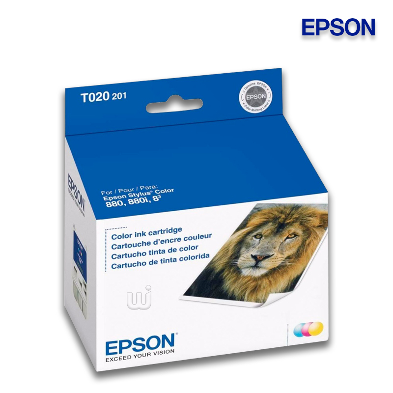 T020201.jpg Tinta Epson T020201-AL Color Stylus C880 (300 Pag) - Imagen 1