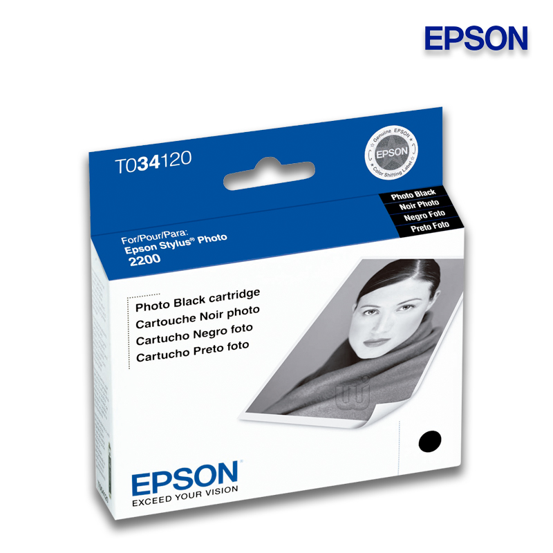 T034120.jpg Tinta Epson T034120-AL Black Stylus Photo 2100, 2200 (600 Pag) - Imagen 1