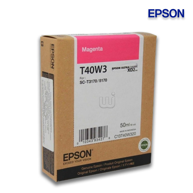 T40W320.jpg Tinta Epson T40W320 Magenta Alta Capacidad SureColor SC-T3170 (50 ML) - Imagen 1