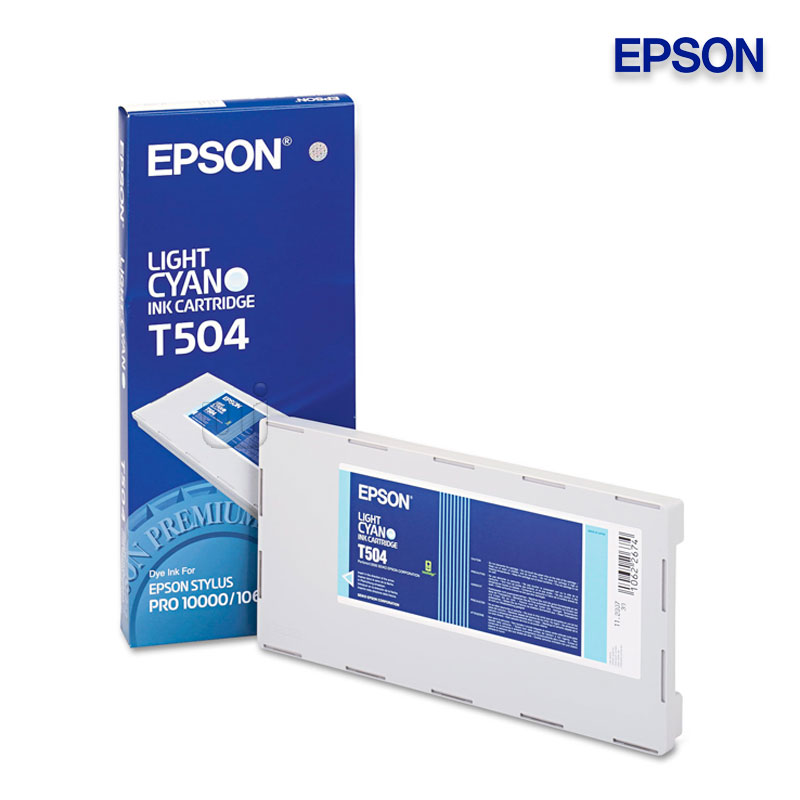 T504011.jpg Tinta Epson T504011 Light Cyan Stylus Pro 10000, 10600 (200 ML) - Imagen 1
