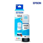 Botella de Tinta Epson T504220-AL Cyan EcoTank L6270 (6,000 Pag)
