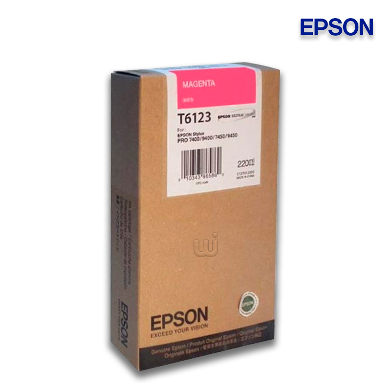 T612300.jpg Tinta Epson T612300 Magenta 220ML Stylus Pro 7400 - Imagen 1