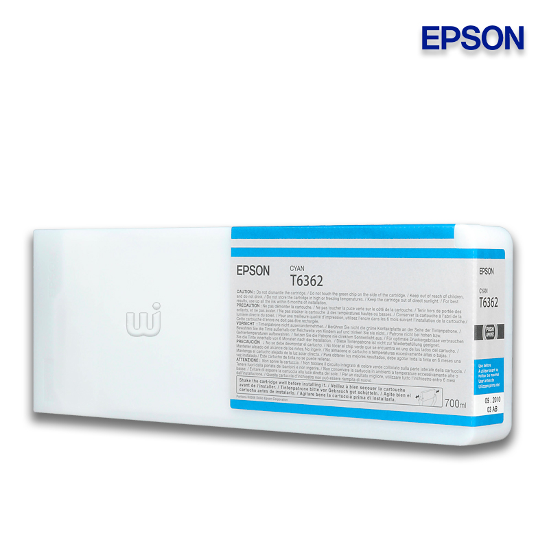 T636200.jpg Tinta Epson T636200 Cyan 700ML Stylus Pro 7900 - Imagen 1