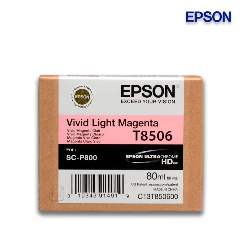 T850600.jpg Tinta Epson T850600 Vivid Light Magenta 80ML SC-P800 - Imagen 1