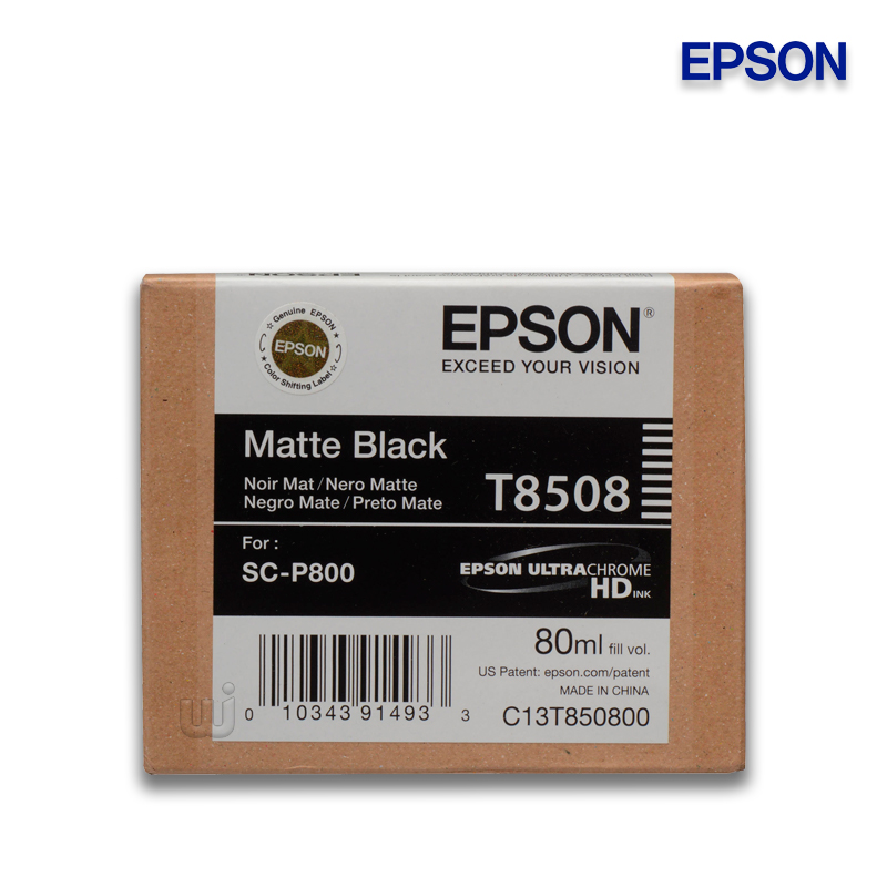 T850800.jpg Tinta Epson T850800 Matte Black 80ML SC-P800 - Imagen 1
