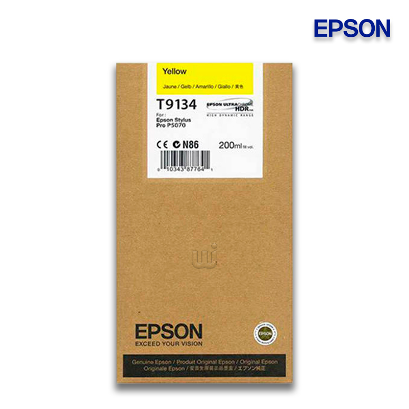T913400.jpg Tinta Epson T913400 Amarillo 200ML SC-P5000 - Imagen 1