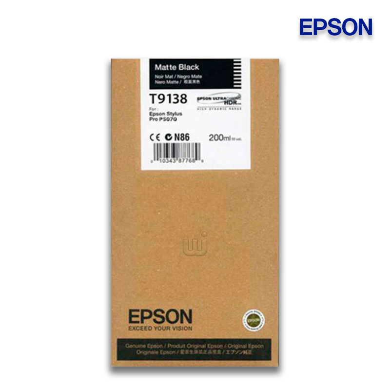 T913800.jpg Tinta Epson T913800 Matte Black 200ML SC-P5000 - Imagen 1