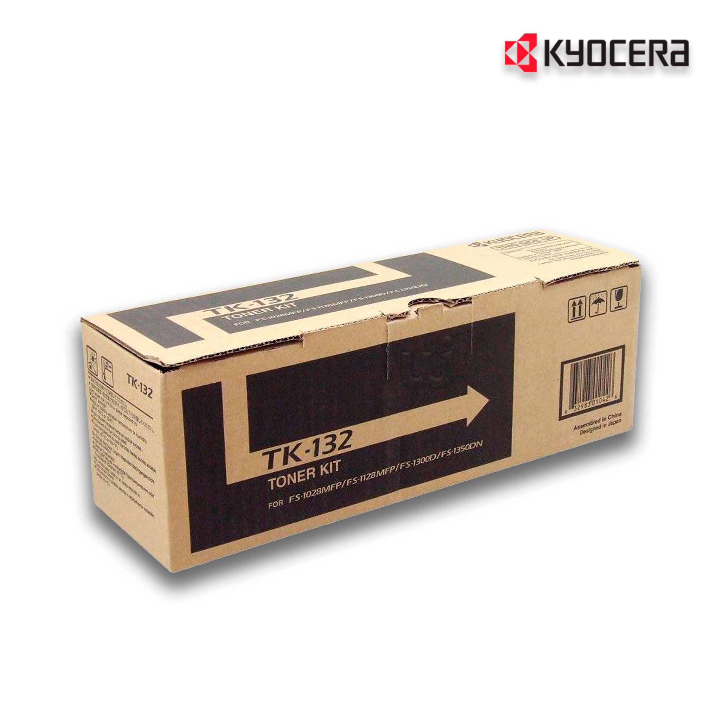 TK-132.jpg Tóner Kyocera TK-132 Negro FS-1300D (7,200 Pag) - Imagen 1