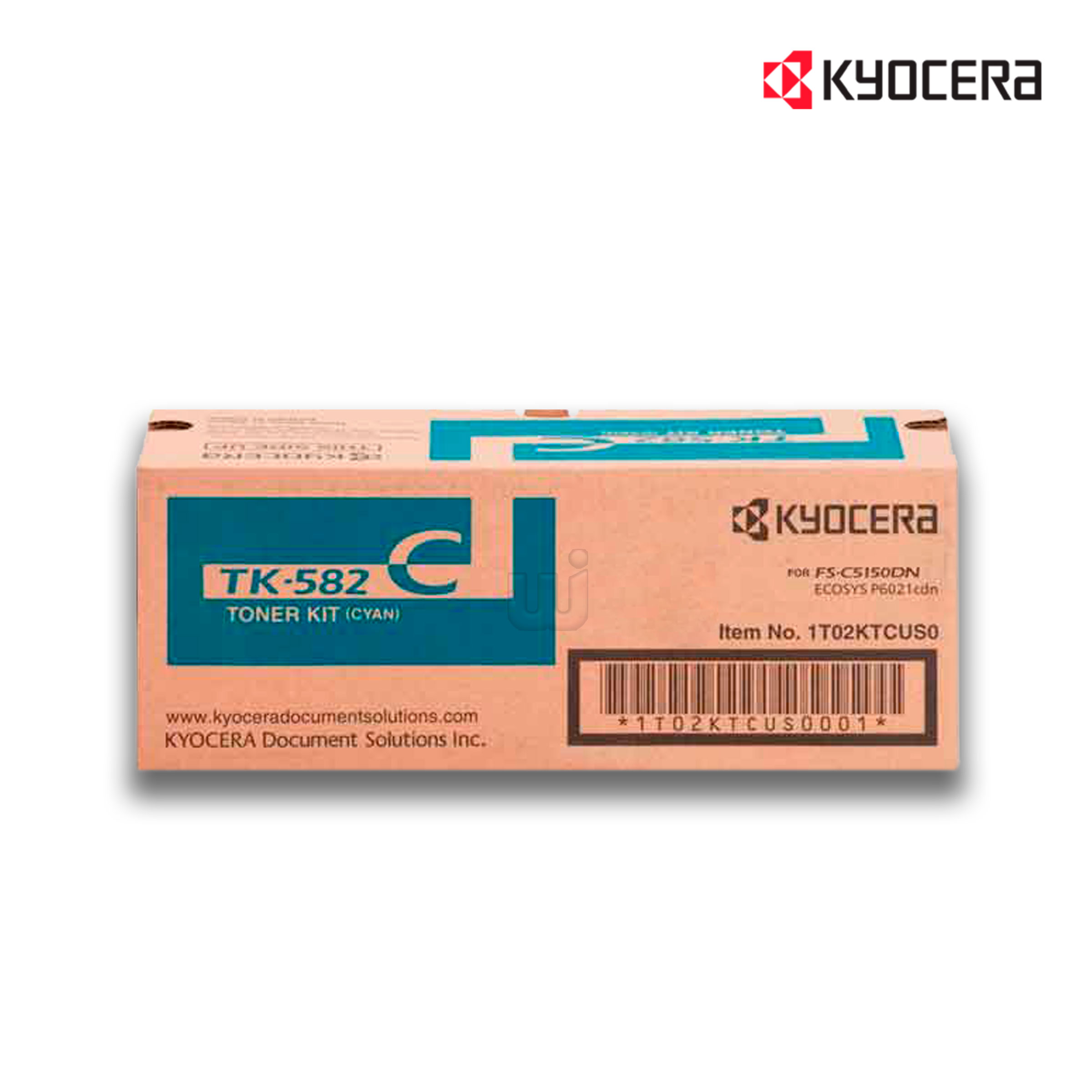 TK-582C.jpg Tóner Kyocera TK-582C FS-C5150DN Cyan (2,800 Pag) - Imagen 1