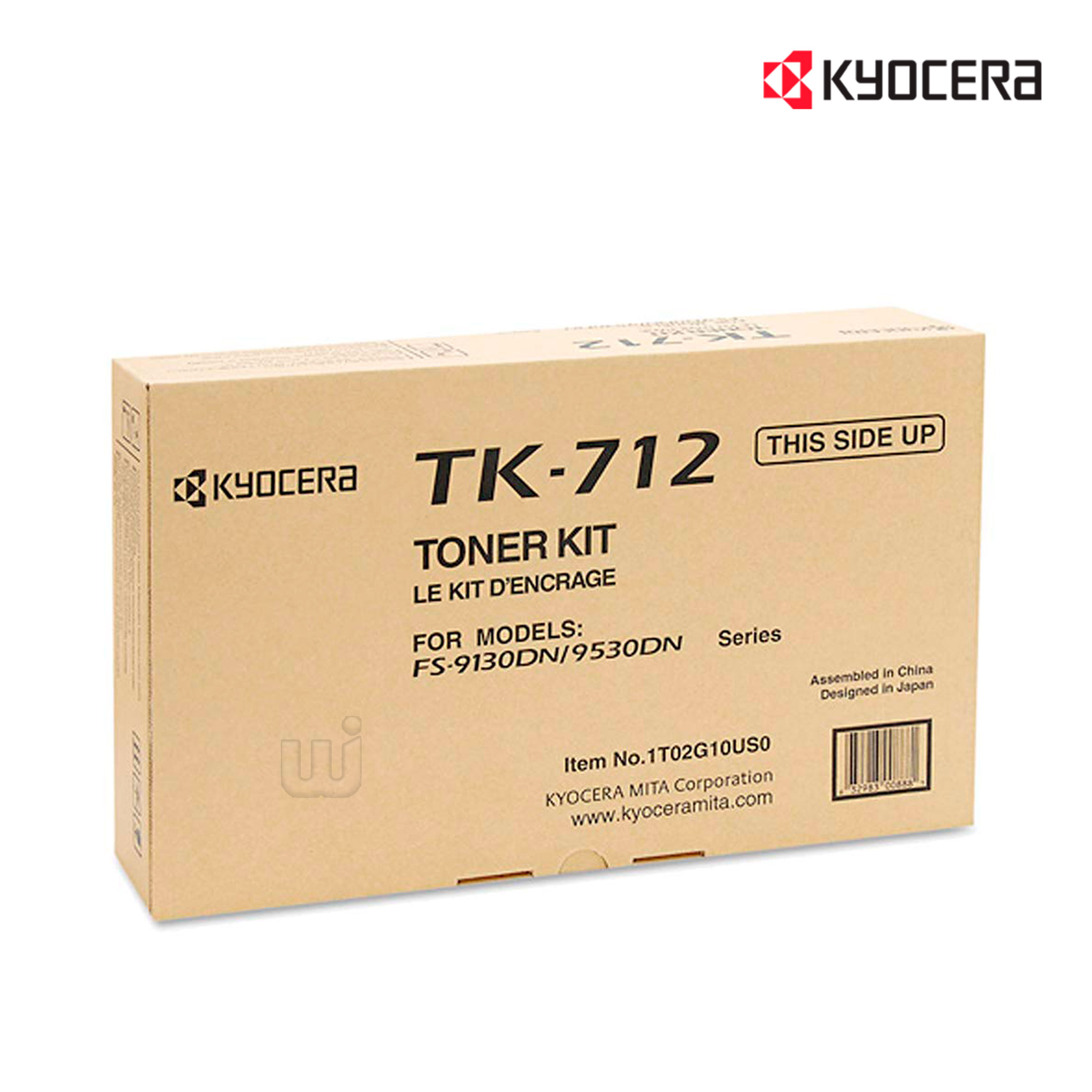 TK-712.jpg Tóner Kyocera TK-712 Black | Ecosys FS-9130dn (40,000 Pag) - Imagen 1