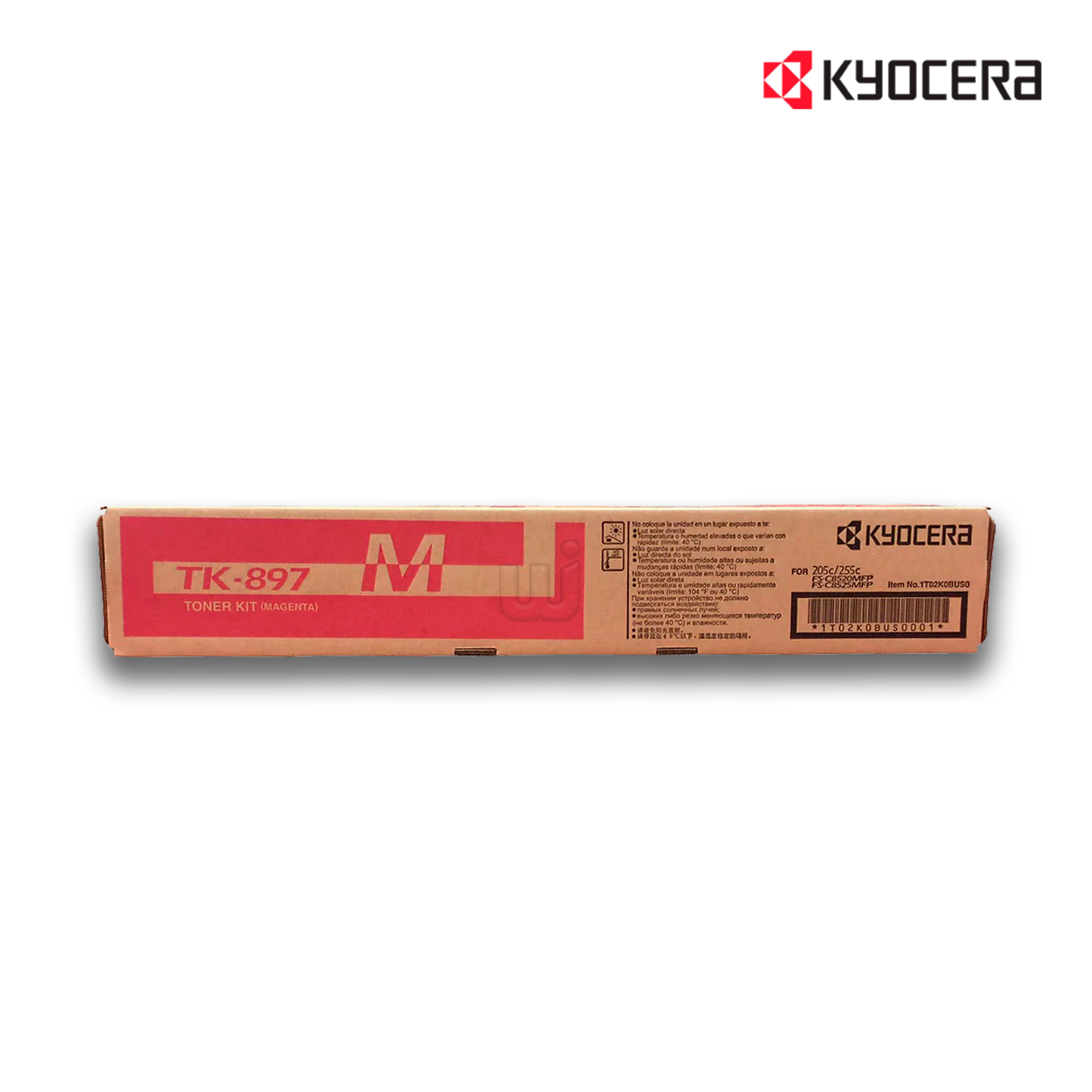 TK-897M.jpg Tóner Kyocera TK-897M TASKalfa 205C Magenta (6,000 Pag) - Imagen 1