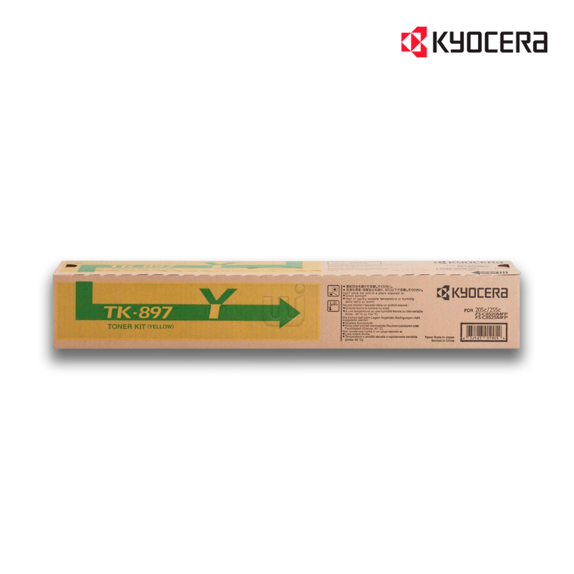 TK-897Y.jpg Tóner Kyocera TK-897Y TASKalfa 205C Amarillo (6,000 Pag) - Imagen 1