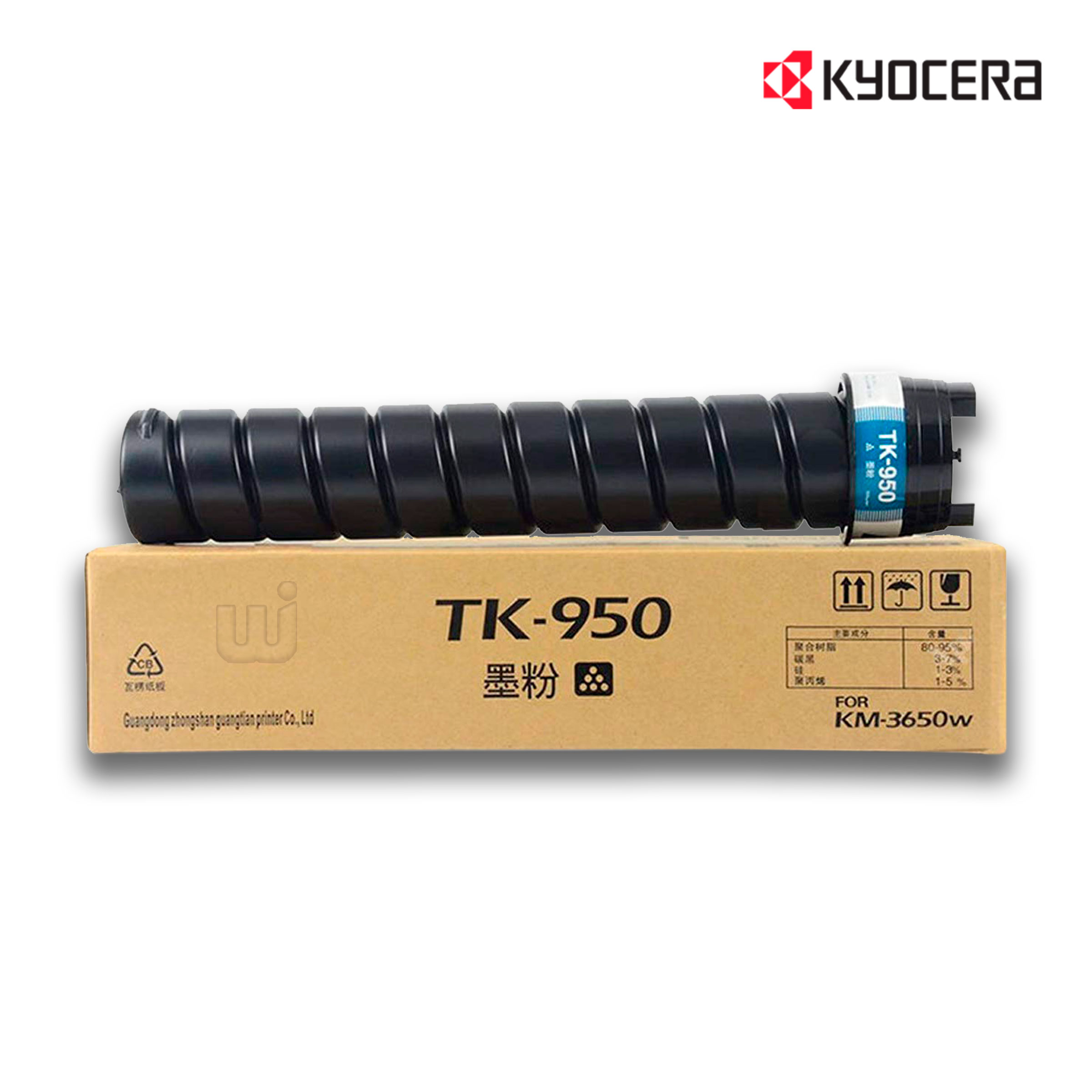 TK-950.jpg Tóner Kyocera TK-950 Negro KM-3650W (2,400 Pag) - Imagen 1