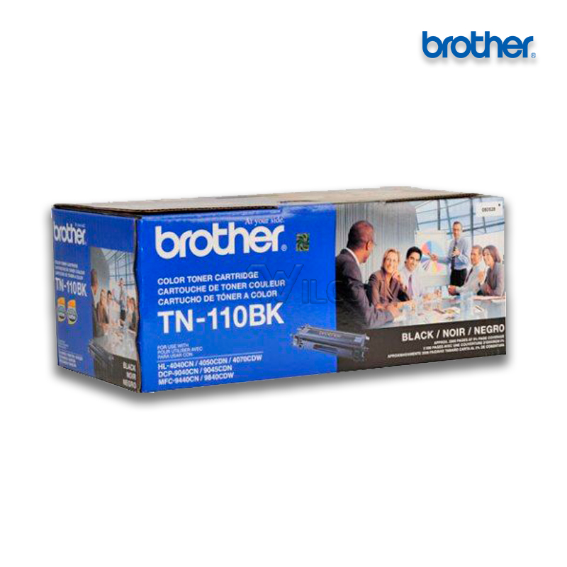 TN-110BK.jpg Tóner Brother TN-110BK Black para DCP-9045 (2,500 Pag) - Imagen 1