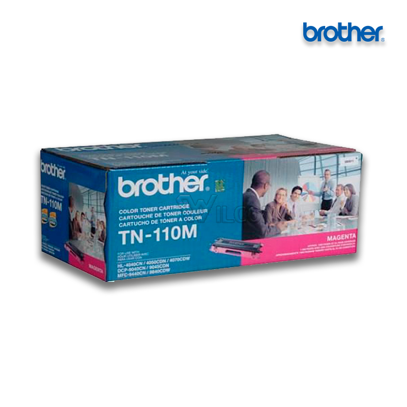TN-110M.jpg Tóner Brother TN-110M Magenta para DCP-9045 (1,500 Pag) - Imagen 1