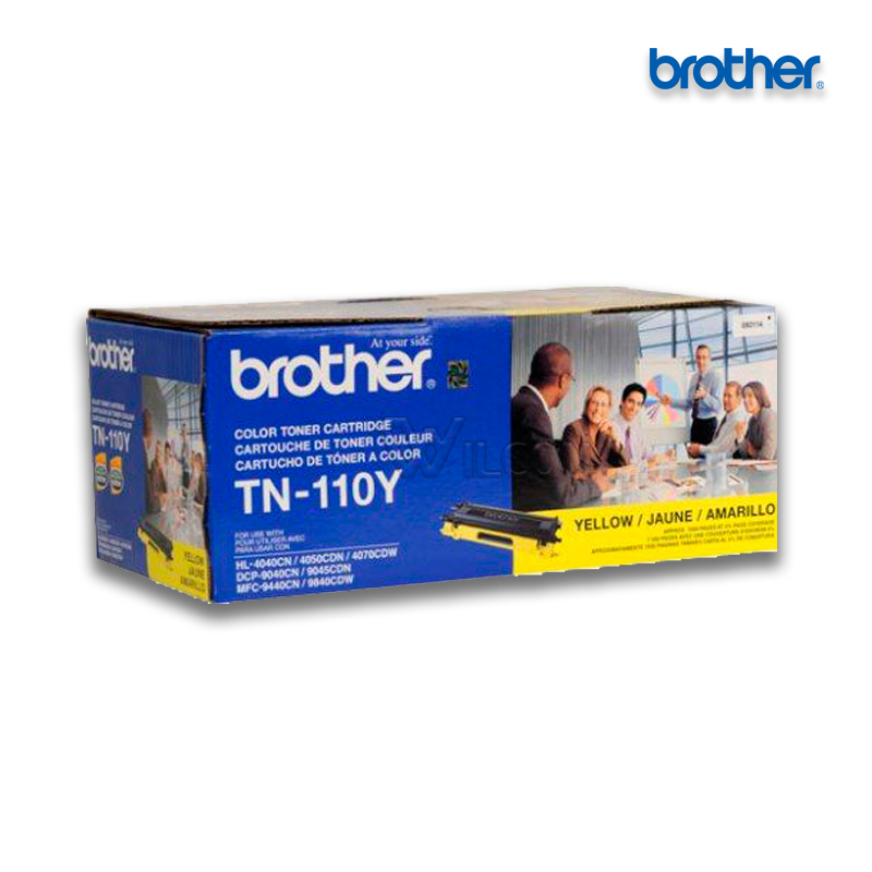 TN-110Y.jpg Tóner Brother TN-110Y Yellow para DCP-9045 (1,500 Pag) - Imagen 1