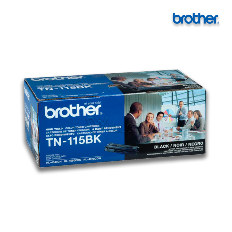 TN-115BK.jpg Tóner Brother TN-115BK Black para DCP-9045 (5,000 Pag) - Imagen 1