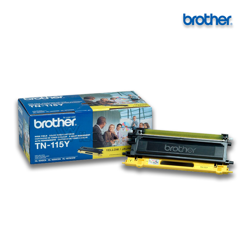 TN-115Y.jpg Tóner Brother TN-115Y Yellow para DCP-9045 (4,000 Pag) - Imagen 1