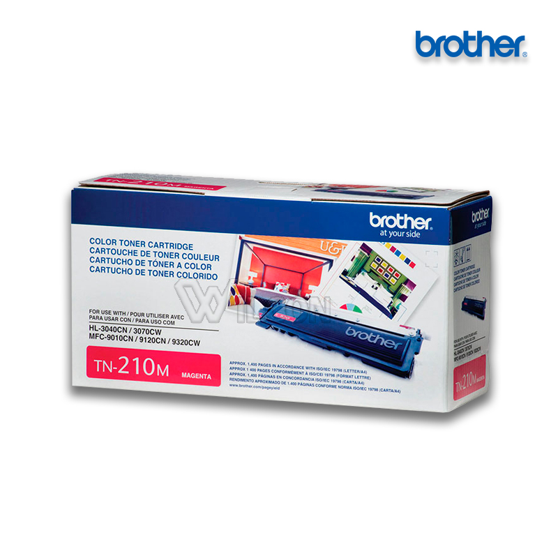 TN-210M.jpg Tóner Brother TN-210M Magenta para HL-3040CN (1,400 Pag) - Imagen 1