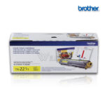 Tóner Brother TN-221Y Yellow Para HL-3150CDN (1,400 Pag)