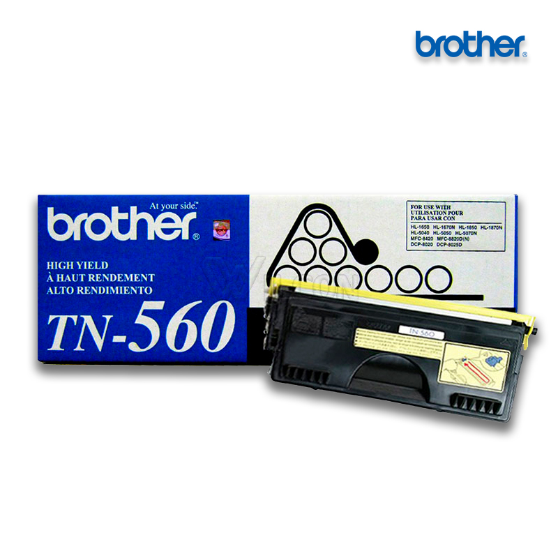 TN-560.jpg Tóner Brother TN-560 Black para HL-5040 (6,500 Pag) - Imagen 1