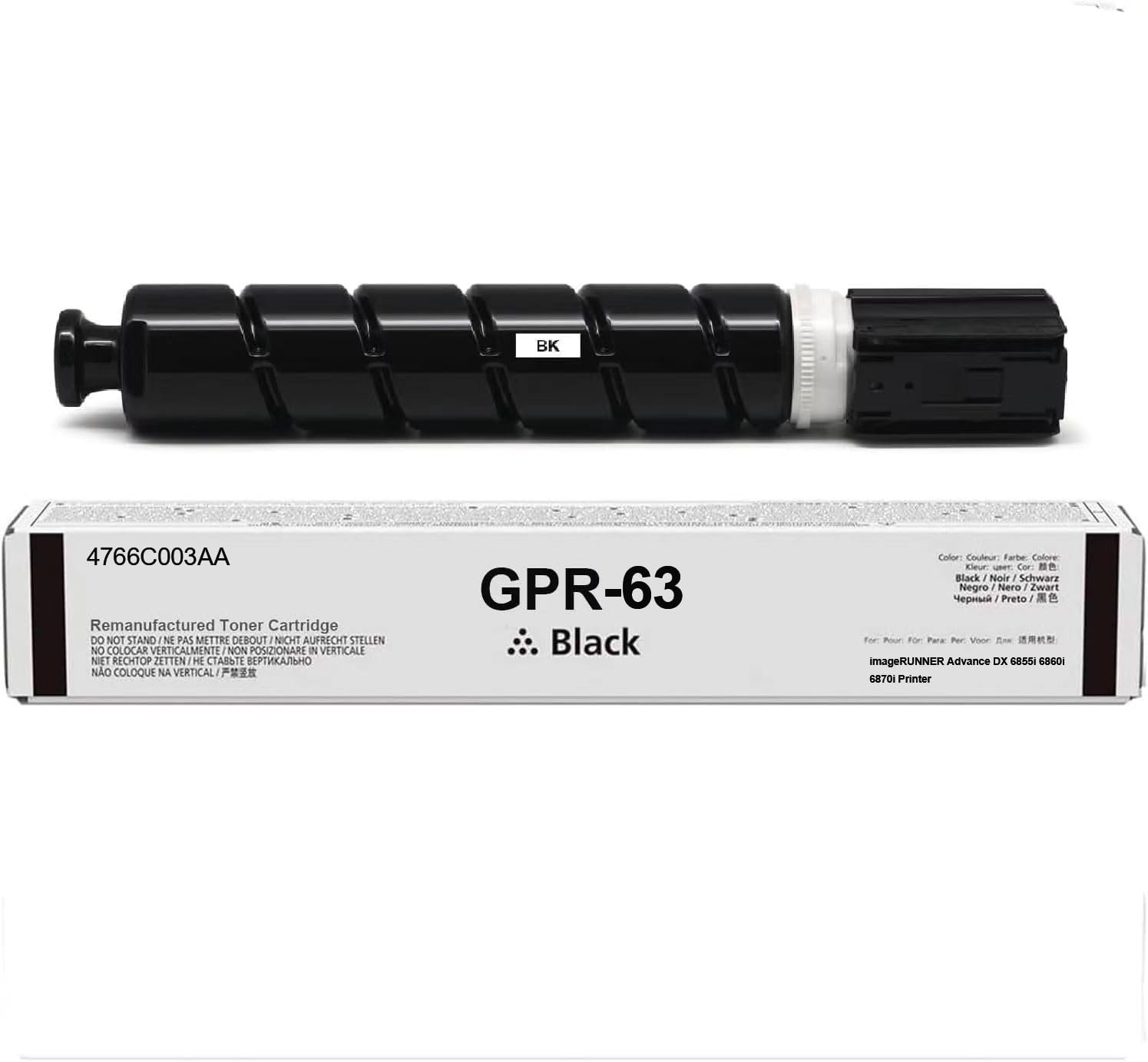 Version 1.0.0 TONER CANON GPR-63 IMAGERUNNER ADVANCE DX 6870I 6860 - Imagen 1