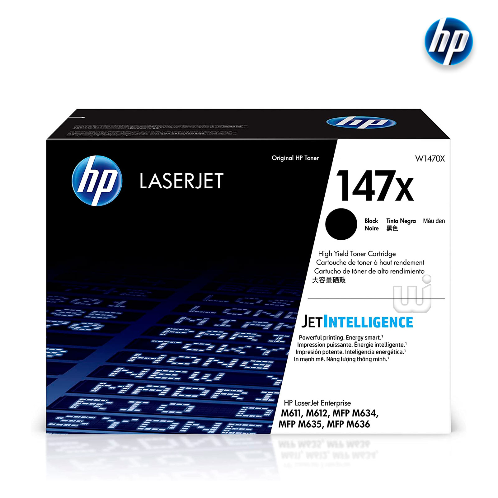 W1470X.jpg Tóner HP 147X Black (W1470X) | L.J. M611 (25.200 Pag) - Imagen 1