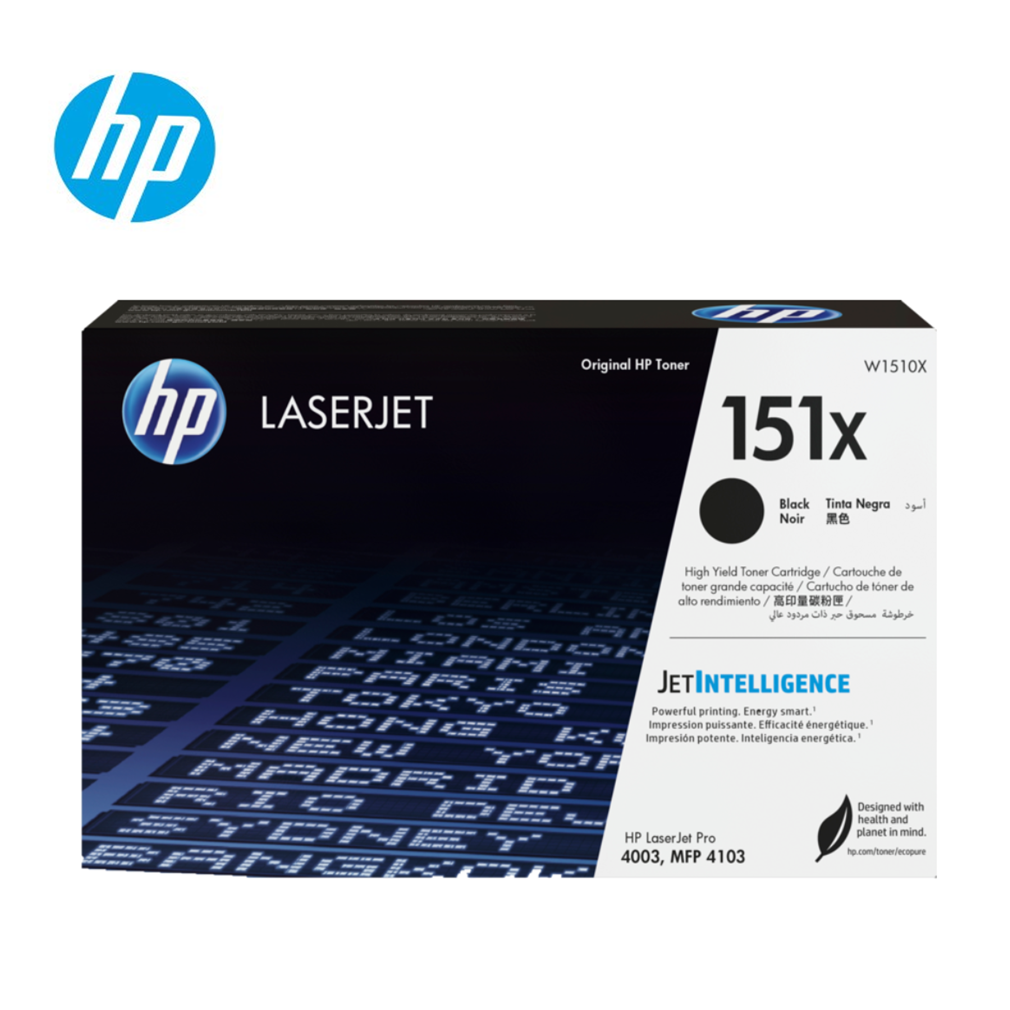 W1510X.png TONER HP W1510X (151X) L.J. MFP 4003A Pro 4003 BLACK 9,700 PGS - Imagen 1