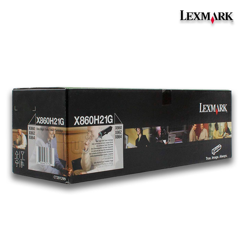 X860H21G.jpg Tóner Lexmark X860H21G Black High Capacity X860e, X862e, X864e (35,000 Pag) - Imagen 1