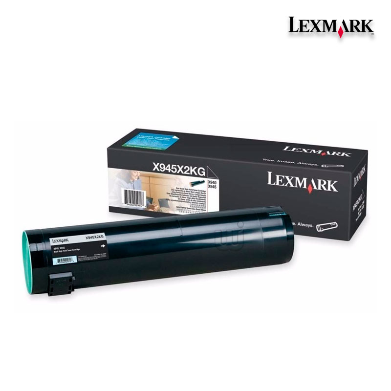 X945X2KG.jpg Tóner Lexmark X945X2KG Black X940e, X945e (36,000 Pag) - Imagen 1