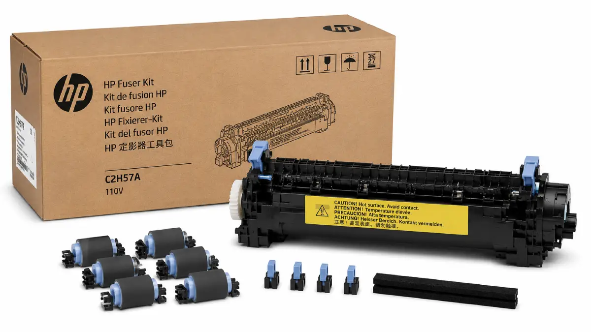 Kit Fusor HP: Funci贸n, duraci贸n y cu谩ndo reemplazarlo 2 Kit Fusor HP C2H57A