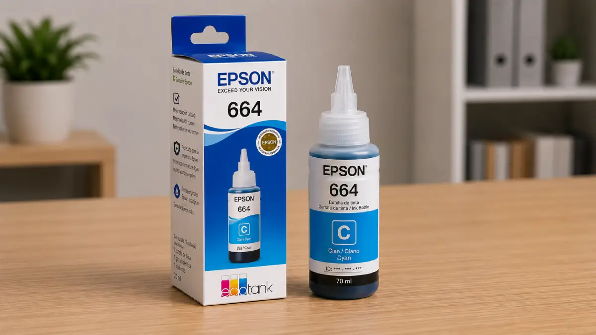 Beneficios de utilizar tintas de alta calidad en oficinas y negocios 1 Tinta Epson T664120