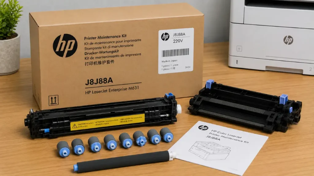 KIT DE MANT. HP J8J88A L.J. M631 220V