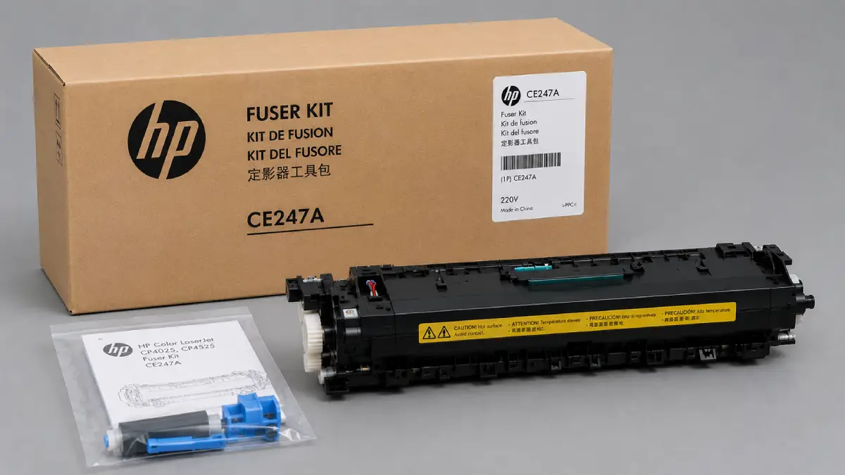 Señales de que tu impresora necesita el kit fusor HP CE247A 2 KIT FUSOR HP CE247A L.J. CP4525 220V