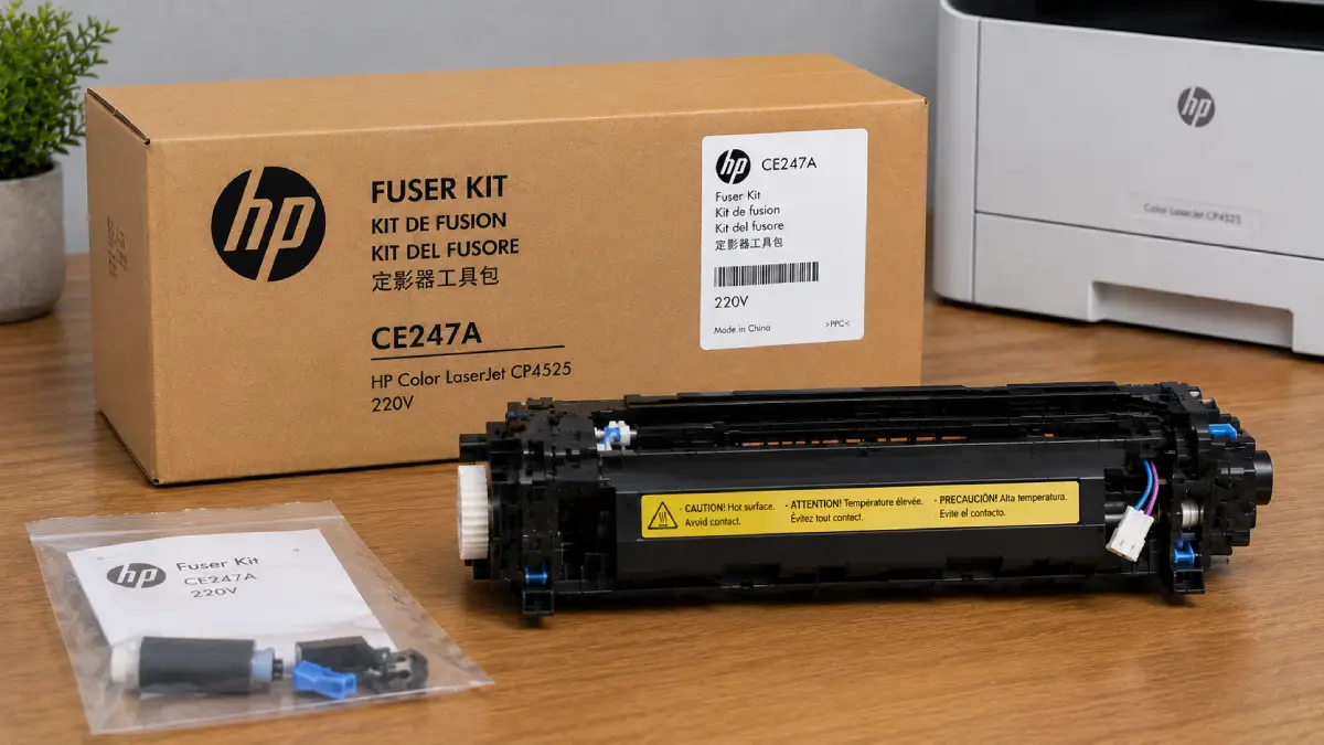 Señales de que tu impresora necesita el kit fusor HP CE247A 1 KIT FUSOR HP CE247A L.J. CP4525 220V