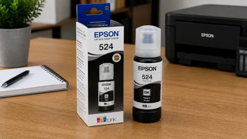 TINTA EPSON T524120-AL NEGRO PARA L15150