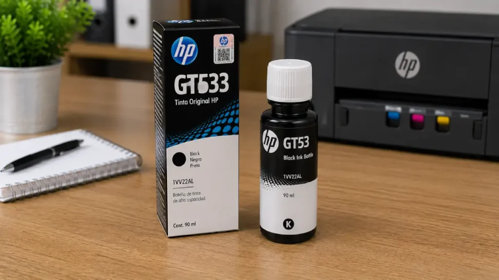 TINTA HP 1VV22AL (GT53) BLACK 4000 PAG